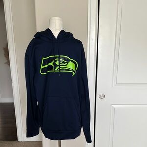 Seattle Seahawks Navy Blue Hoodie